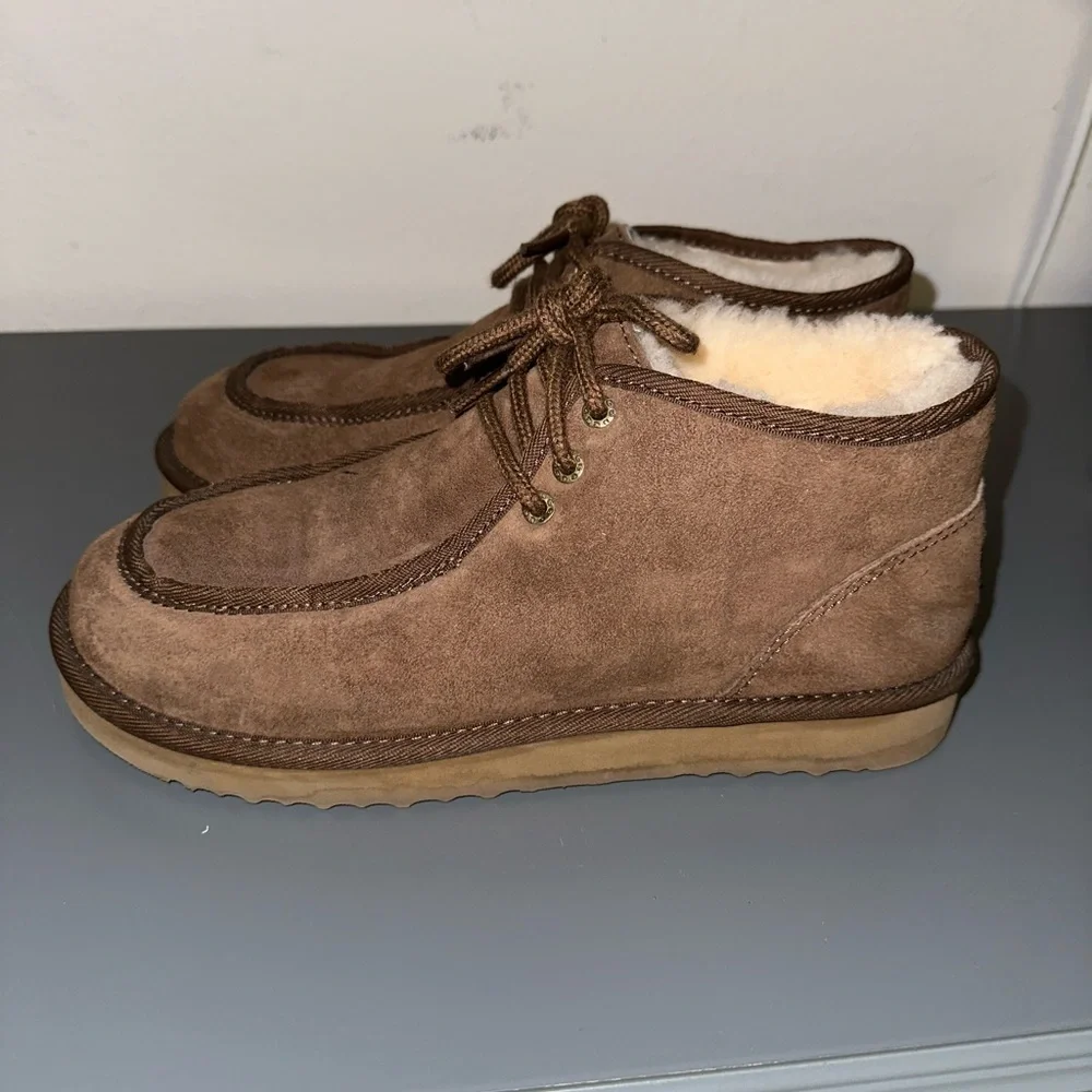 UGG Australia 5832 Chukka Neumel Brown Suede MEN 9 EU‎ 42 MID ANKLE BOOT